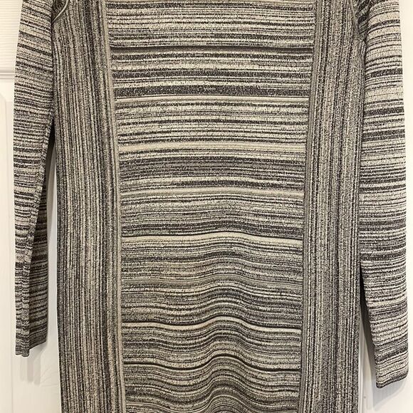 Club Monaco Tallis Knit Gray Long Sleeve Dress - Picture 4 of 5